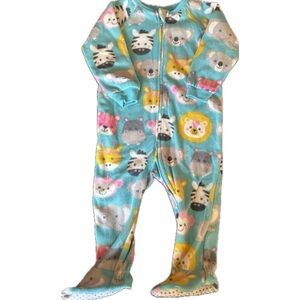 Children’s Place (PJ Place) Fleece Footed Footie Pajamas Baby Toddler Girl 12-18